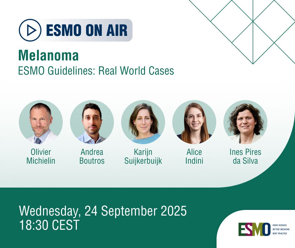 ESMO Guidelines Webinar on Latest Updates in Melanoma Care - OncoDaily