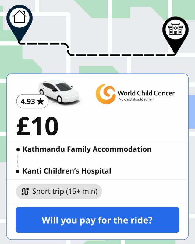 Will You Pay for the Ride? - World Child Cancer