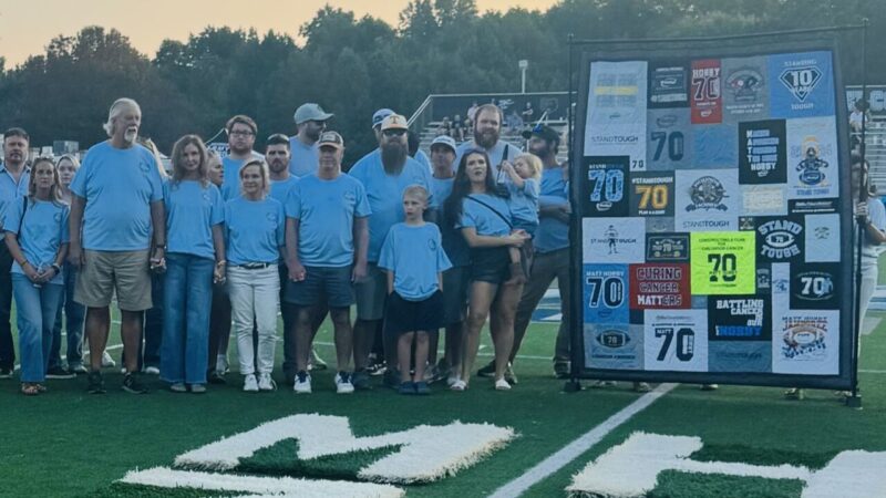Dean Crowe: Celebrating the 20th Matt Hobby Rally 4 Quarters 4 Research Football Game