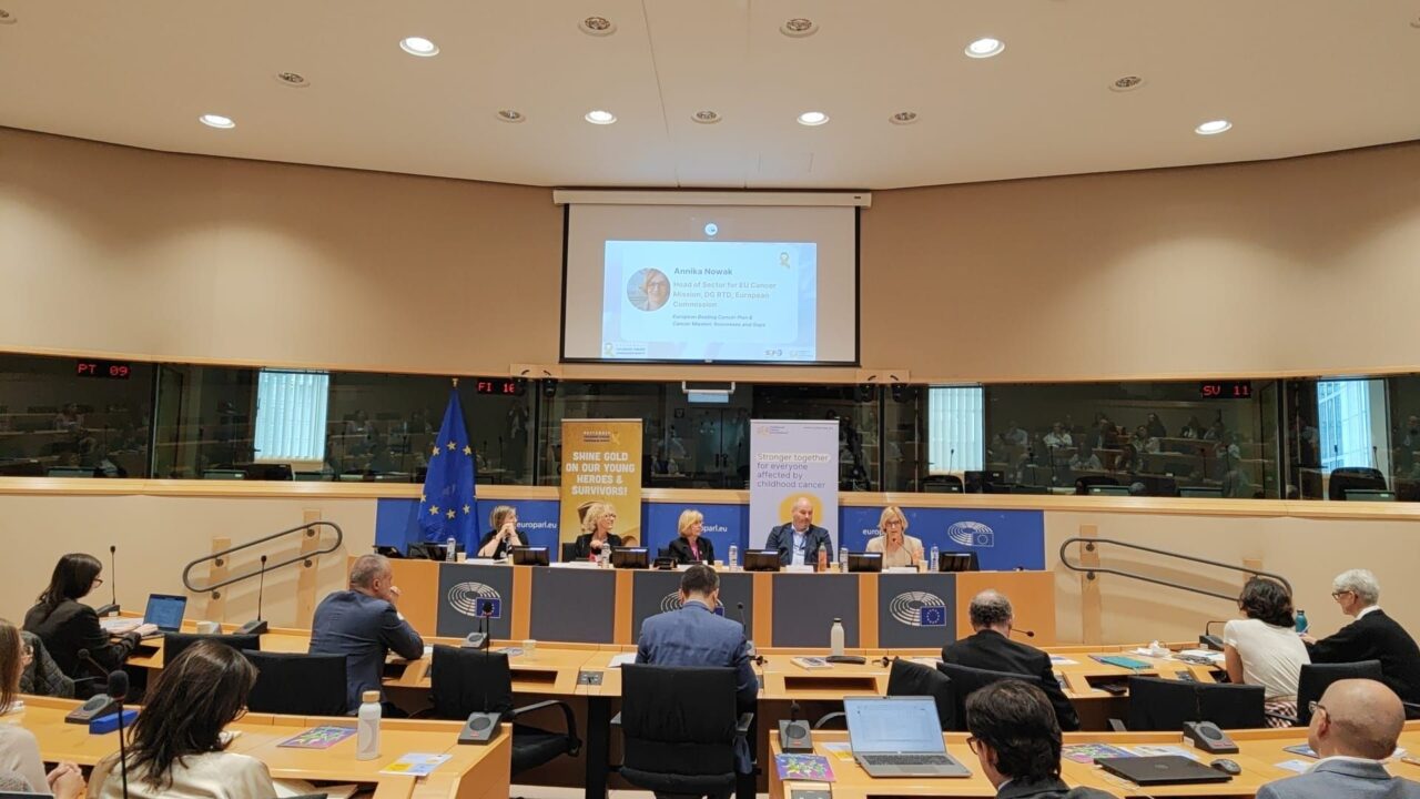 Gold September 2025: Childhood Cancer Policy Reflections at the European Parliament – SIOPE