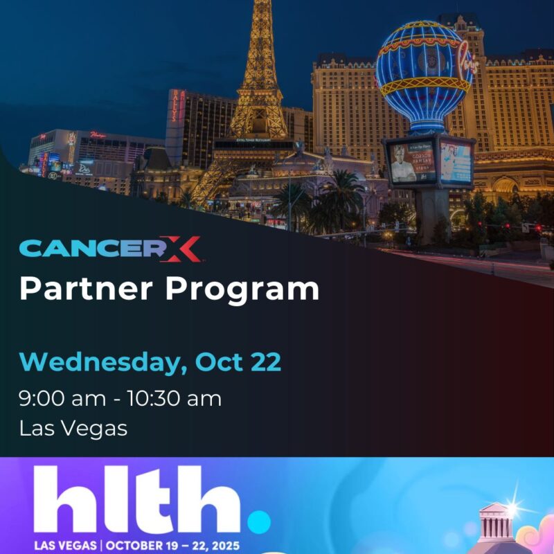 CancerX Partner Program - Where Innovation Meets Execution
