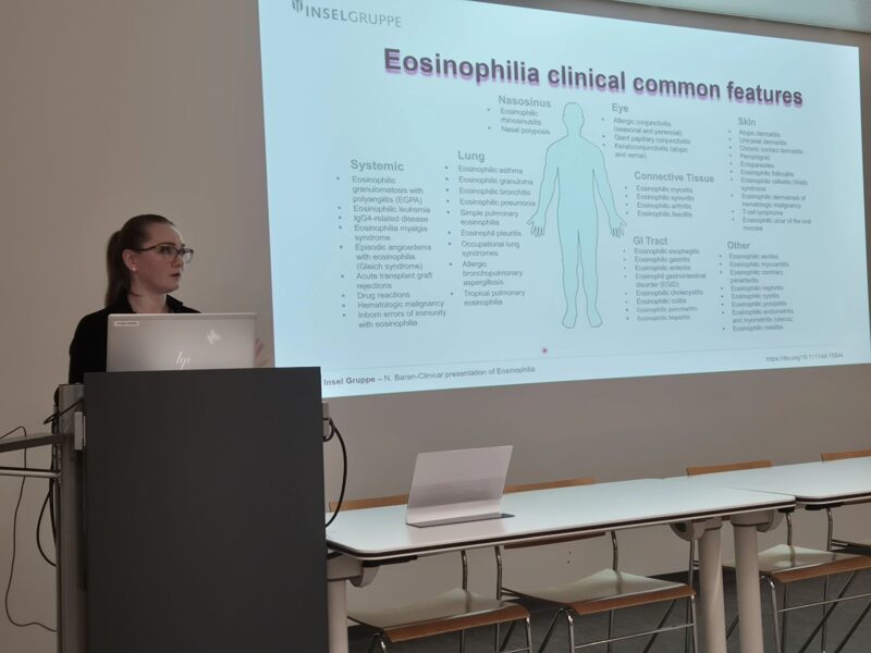 Natalia Baran: Insights on the Clinical Presentation of Eosinophilia at the SMH Meeting
