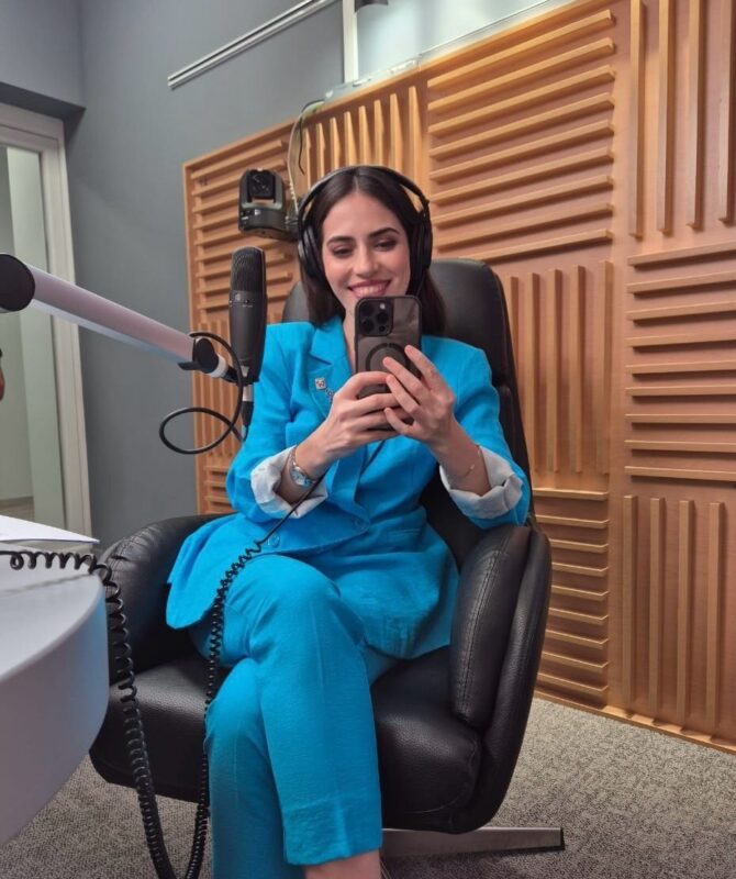 Donjeta Zeqa: It was a Pleasure Joining Aurela Murati's Podcast about Breast Cancer Awareness