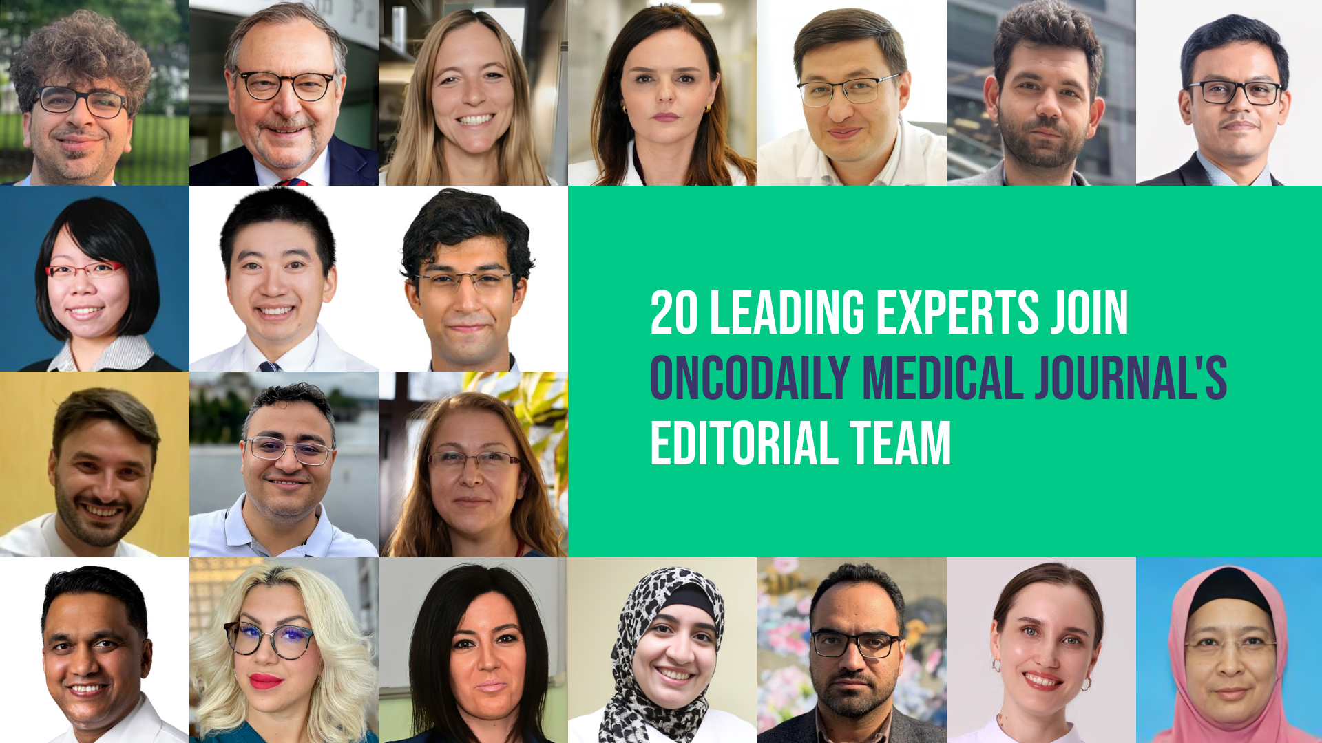20 Leading Experts Join OncoDaily Medical Journal’s Editorial Team