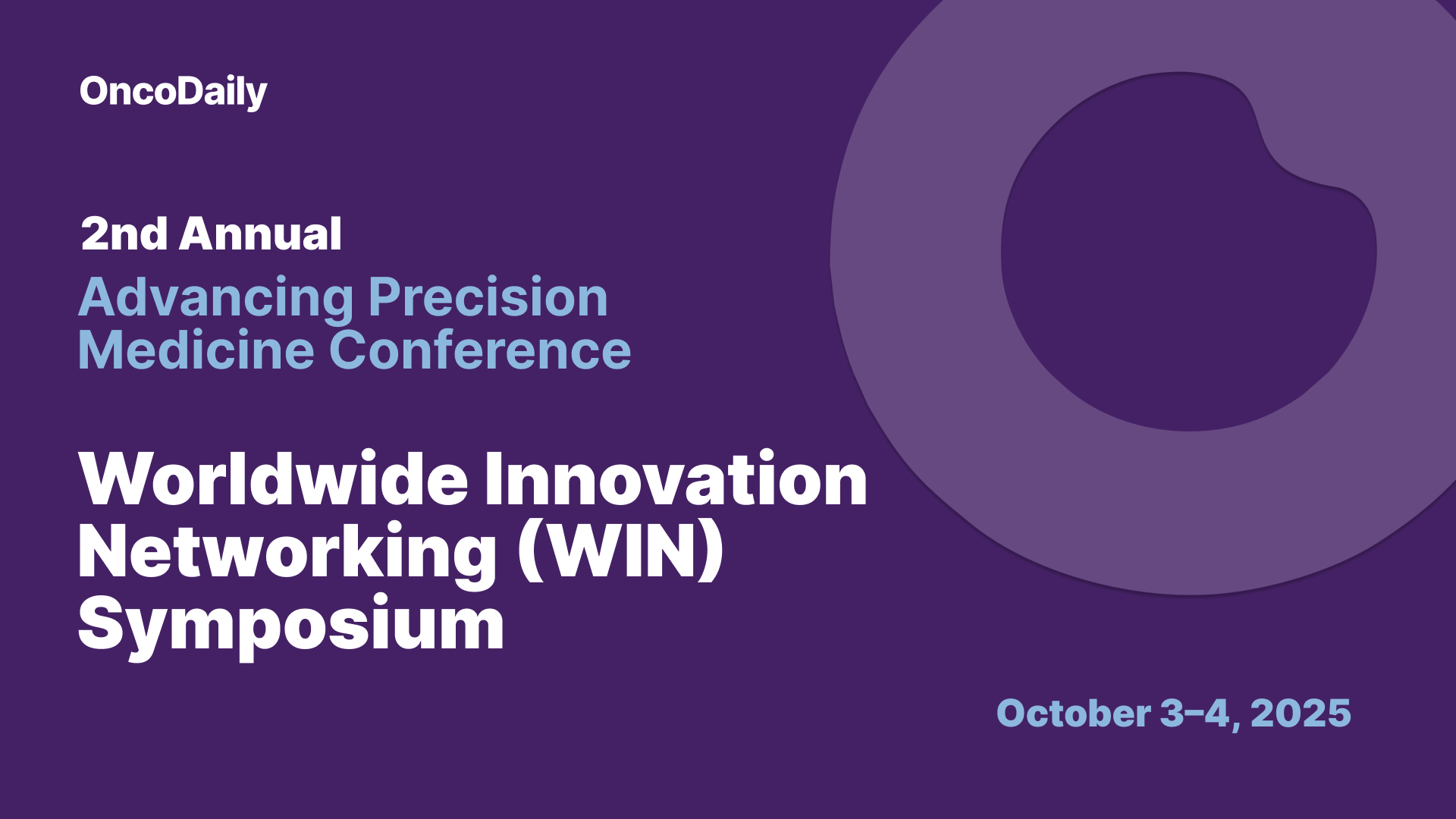 Advancing Precision Medicine