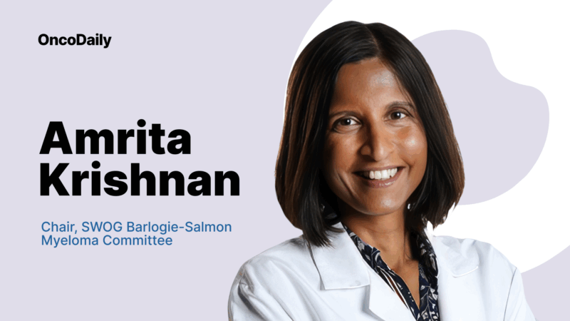 Dr. Amrita Krishnan Appointed Chair of SWOG’s Barlogie-Salmon Myeloma Committee