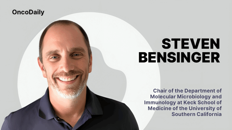 Steven Bensinger Starts a New Role as Chair of the Department of Molecular Microbiology and Immunology at Keck School of Medicine of the USC