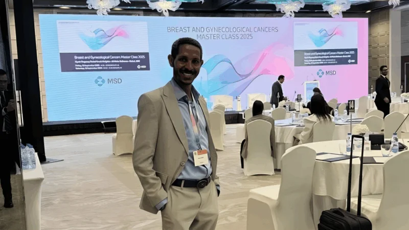 Abdu Adem Yesufe: Happy to Attend the Breast and Gynecological Cancers Master Class 2025