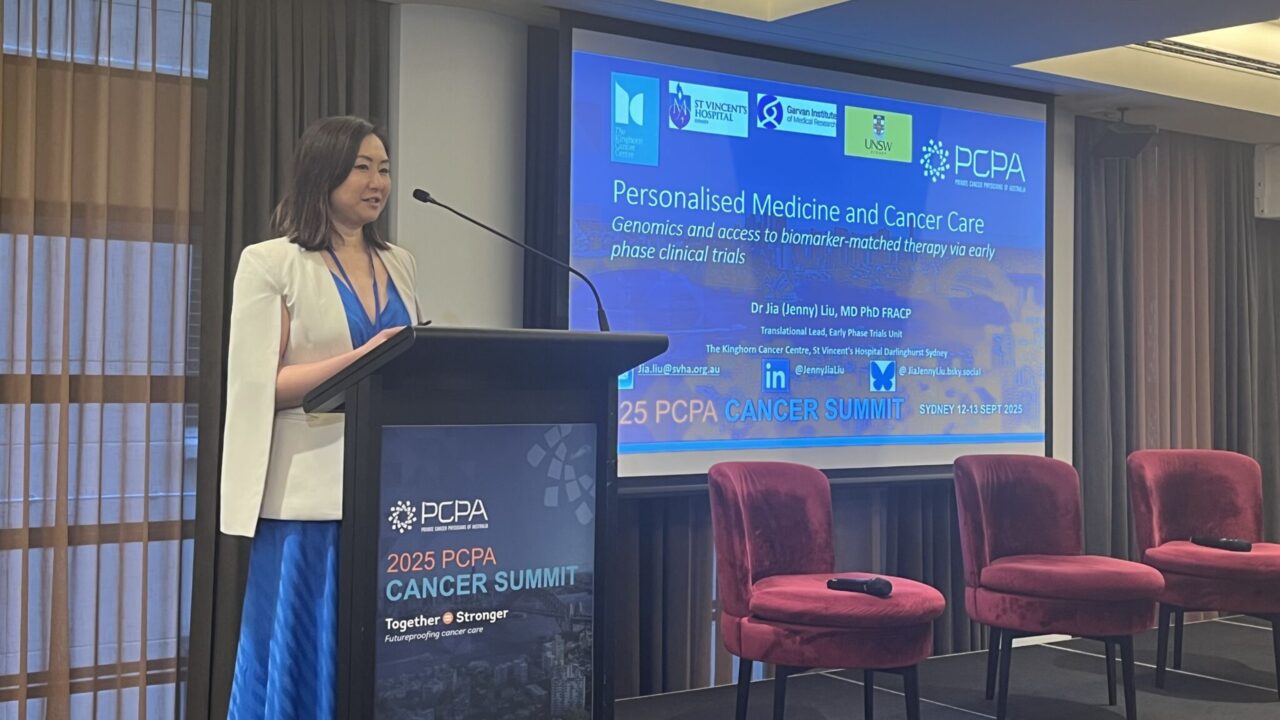 Jia (Jenny) Liu: Speaking on Genomics and Future-Proofing Cancer Care at PCPA Summit 2025
