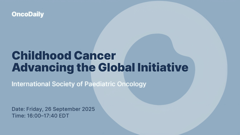 UNGA80 Side Event: Accelerating Global Childhood Cancer Progress – SIOP