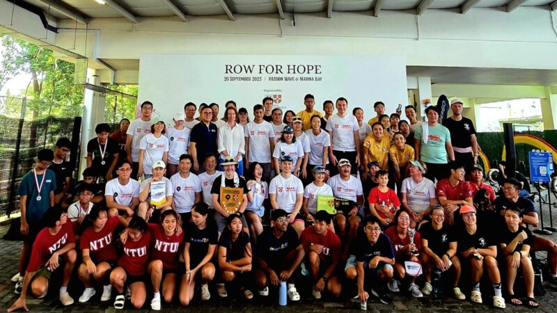 Han Chong Toh: Raising Funds for Childhood Cancer at Row For Hope 2025