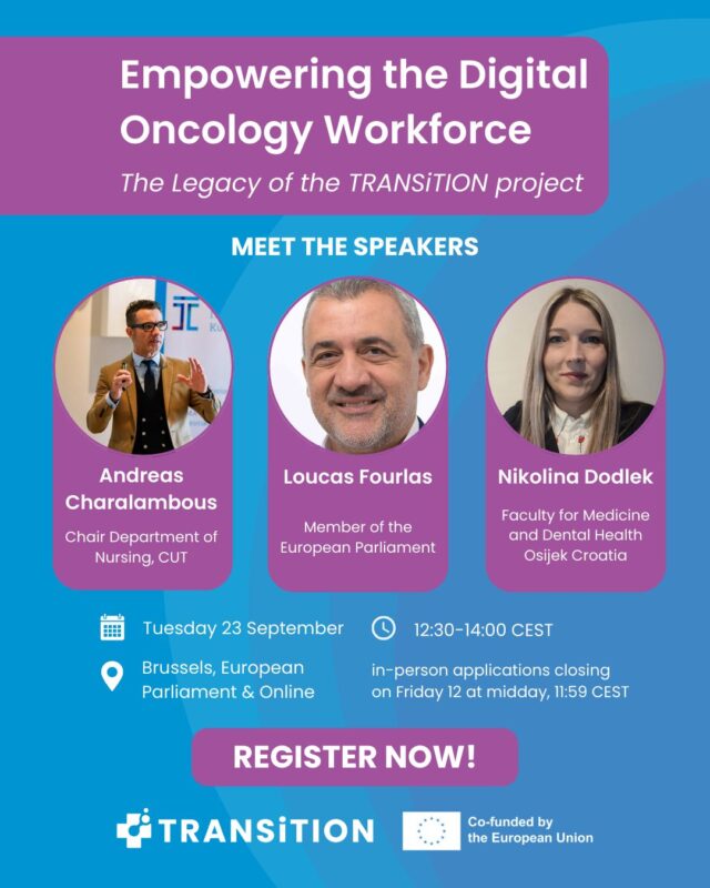 Nikolina Dodlek Celebrates TRANSITION Project Empowering Europe’s Digital Oncology Workforce