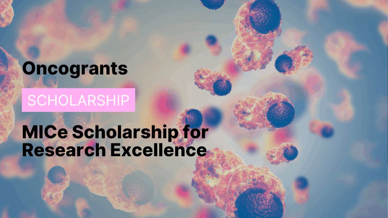 MICe Scholarship for Research Excellence
