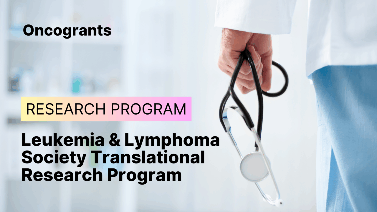 Leukemia & Lymphoma Society Translational Research Program
