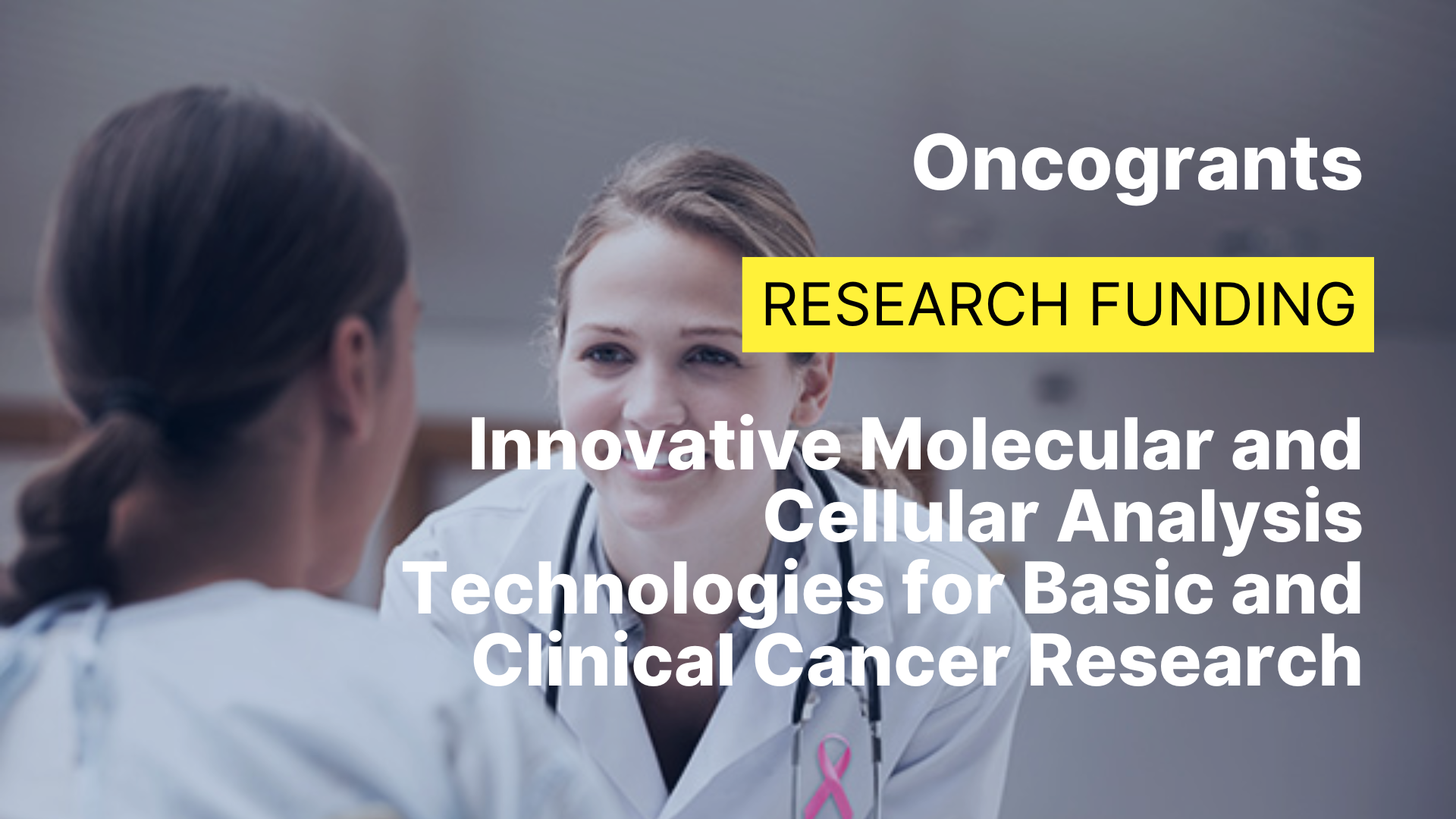 Innovative Molecular and Cellular Analysis Technologies for Basic and Clinical Cancer Research