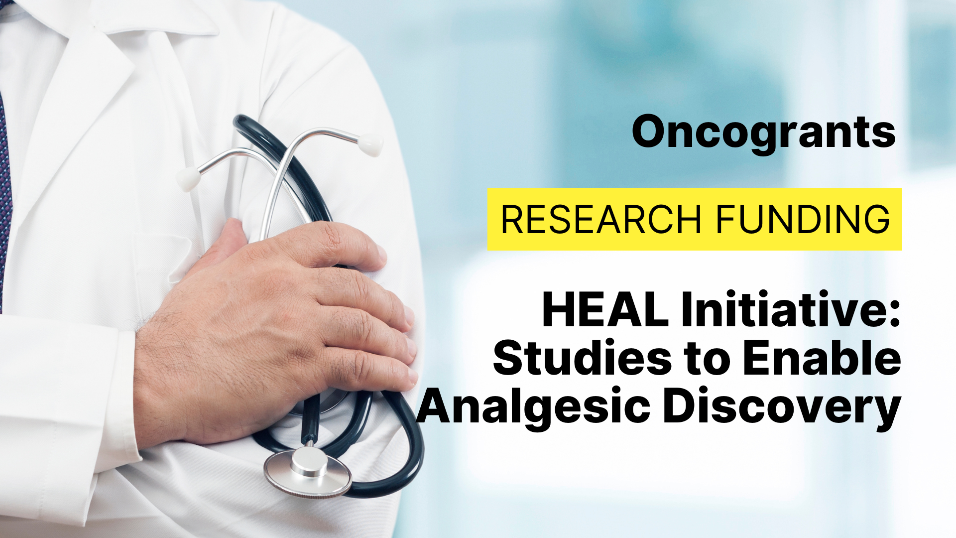 HEAL Initiative: Studies to Enable Analgesic Discovery