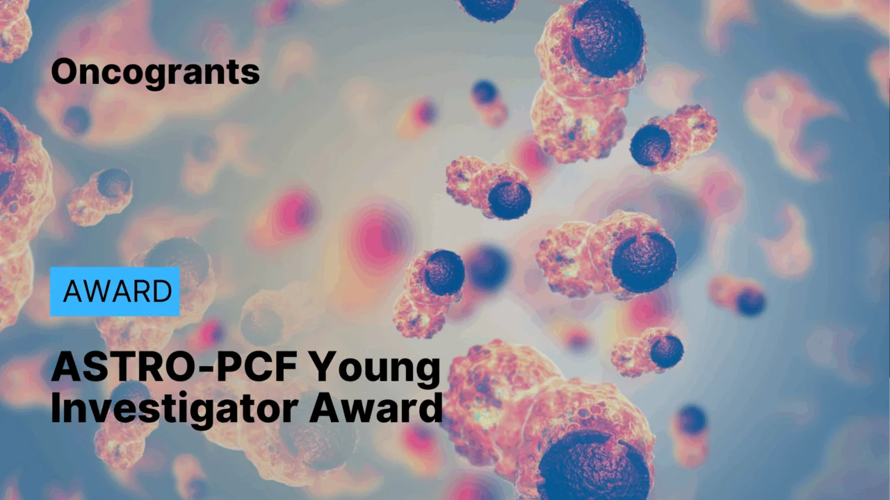 ASTRO-PCF Young Investigator Award