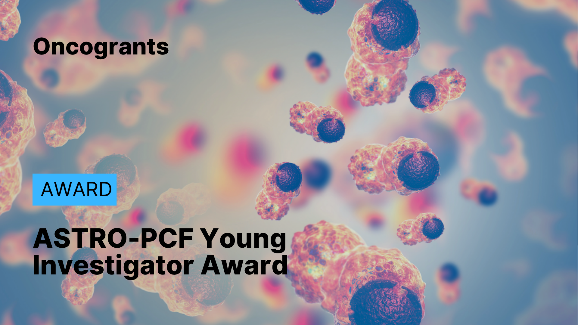 ASTRO-PCF Young Investigator Award