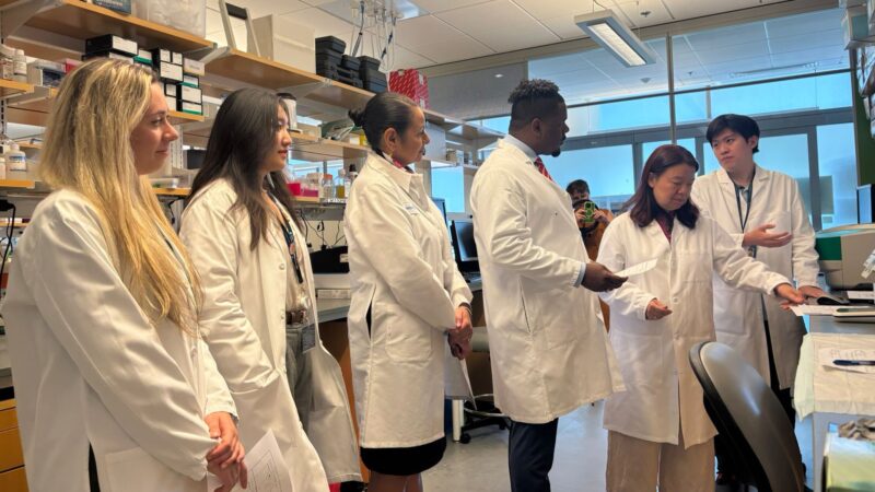 Boston City Councilor At-Large Henry Santana Visited Florez Lab
