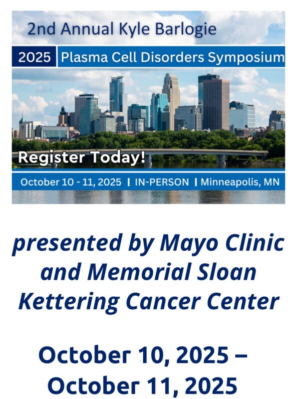 Vincent Rajkumar: The 2nd Annual Kyle Barlogie Plasma Cell Disorders Symposium