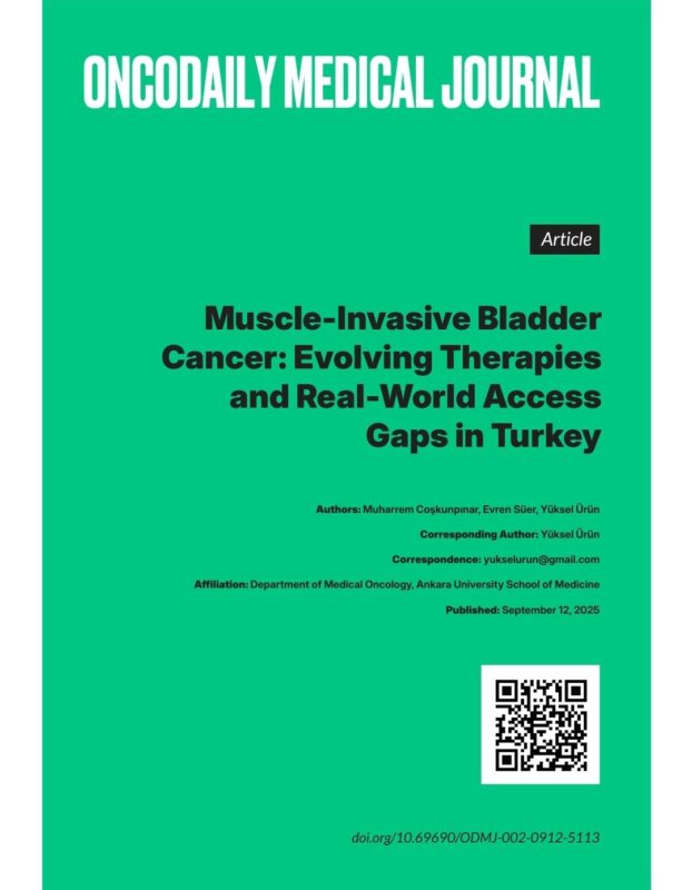 Muharrem Coşkunpınar: Innovation-Access Gap in MIBC Treatment