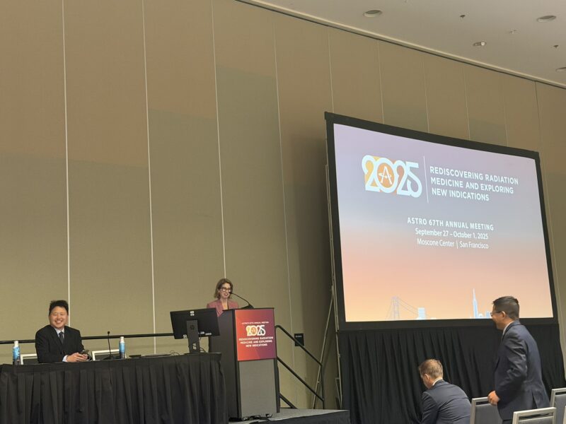 Jason Efstathiou: Great to be at the GU Bladder SS08 Session at ASTRO25