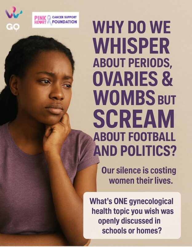 Why Do We Whisper About Periods and Wombs but Scream About Politics? - Pink Hearts Cancer Support Foundation