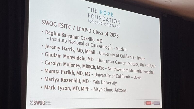 Sumanta K. Pal: Proud of the SWOG Cancer Research Network LEAP Program Awardees