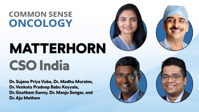 CSO India Hub Launched with Inaugural Webinar on the MATTERHORN Trial