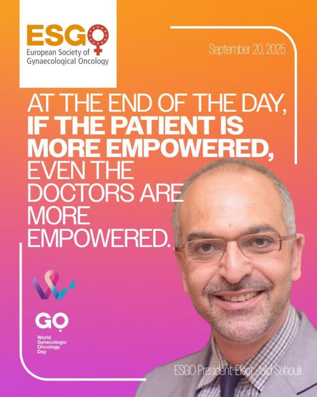 ESGO President-Elect Jalid Sehouli's Message on World Gynecologic Oncology Day 2025