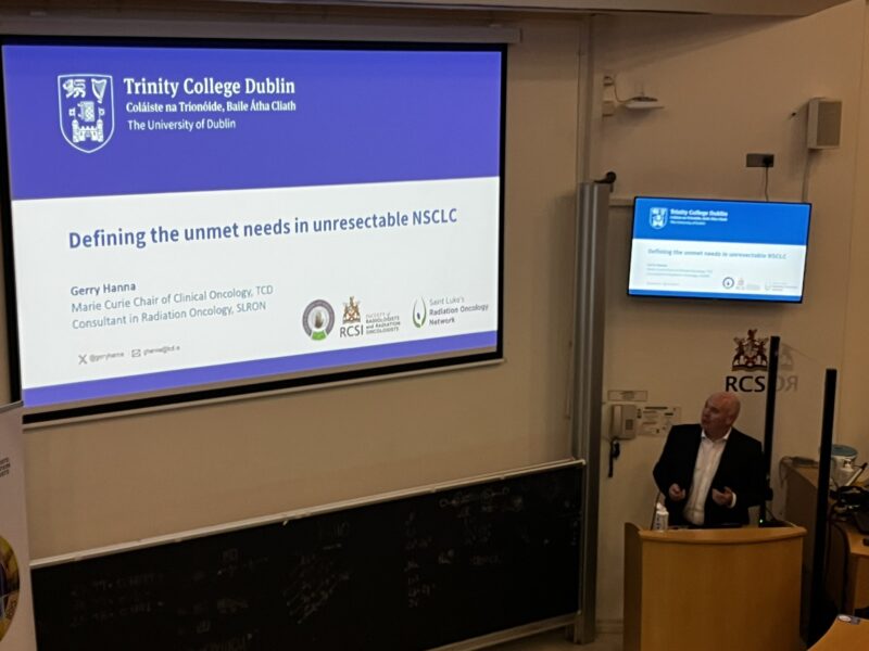Jarushka Naidoo: A Super Lung Session at the Radiation Oncology ASM in RCSI