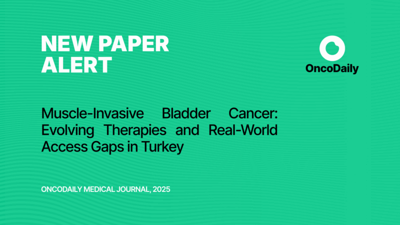 Muscle-Invasive Bladder Cancer: Therapy Advances and Access in Turkey
