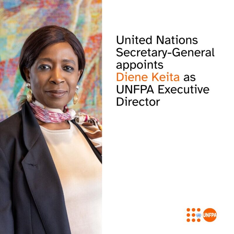 Zainab Shinkafi-Bagudu: Super Excited that Diene Keita Has Been Appointed ED of UNFPA