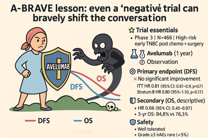 Rishabh Jain: A-BRAVE Lesson - A "Negative" Trial Shifts the Conversation