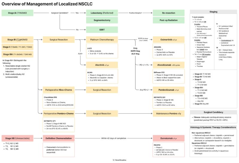 Fahad Alkaabba: Overview of Management of Localized NSCLC