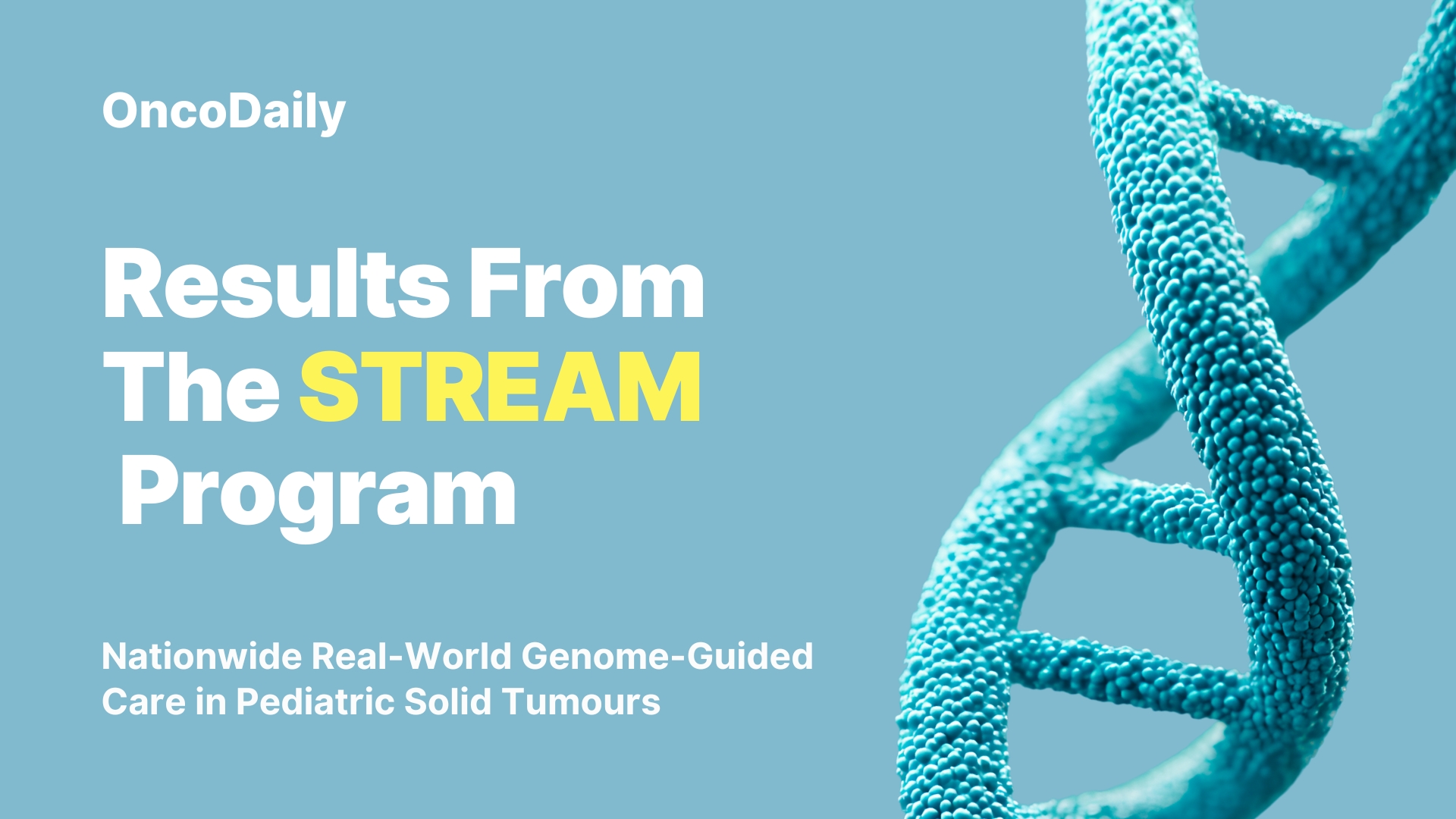 National Pediatric Cancer WGS Program