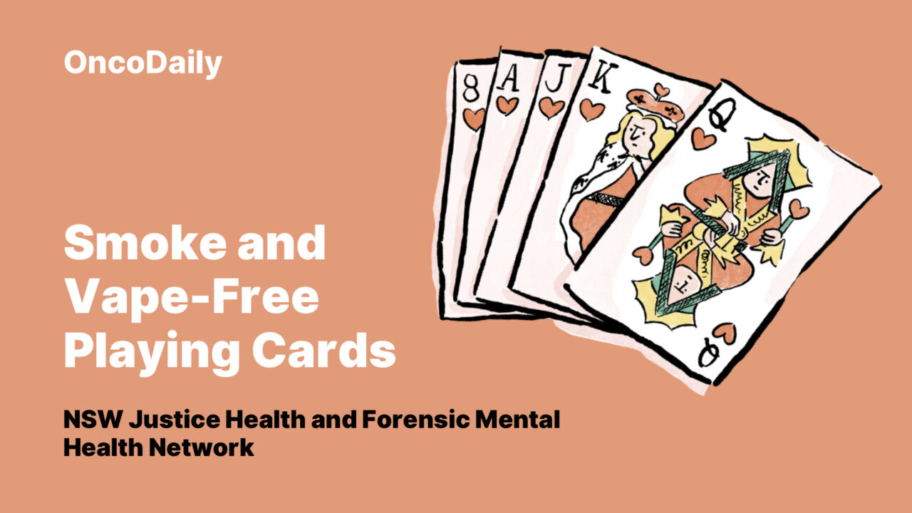 Smoke and Vape-Free Playing Cards by Justice Health NSW Population Health Team