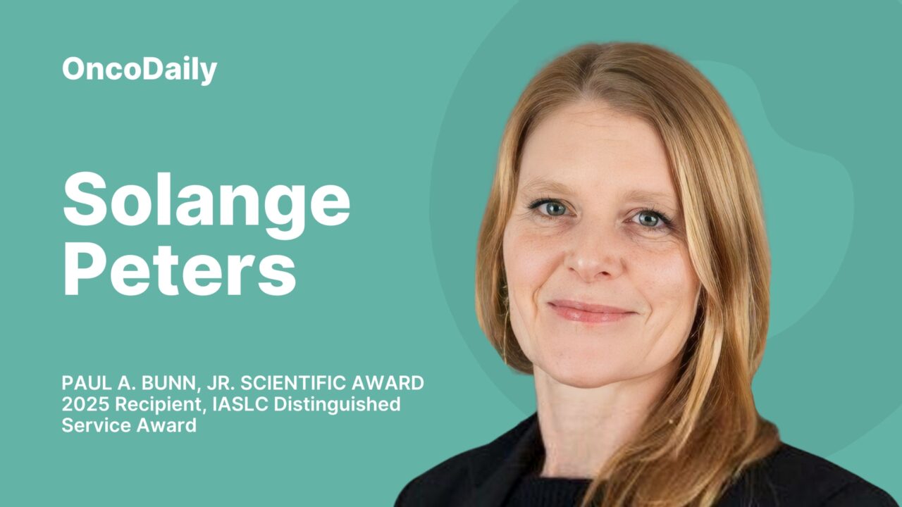 Solange Peters Honored with the IASLC Paul A. Bunn, Jr. Scientific Award 2025