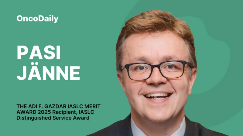 IASLC Honors Pasi A. Jänne with the 2025 Adi F. Gazdar Merit Award