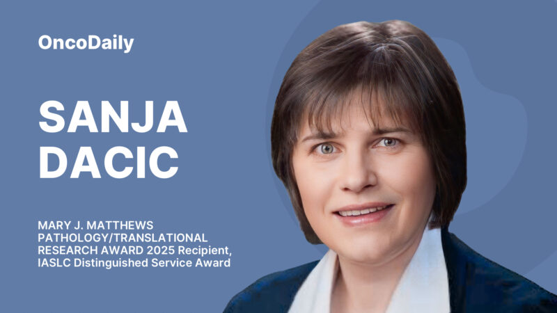 Dr. Sanja Dacic Awarded the 2025 Mary J. Matthews Pathology/Translational Research Award