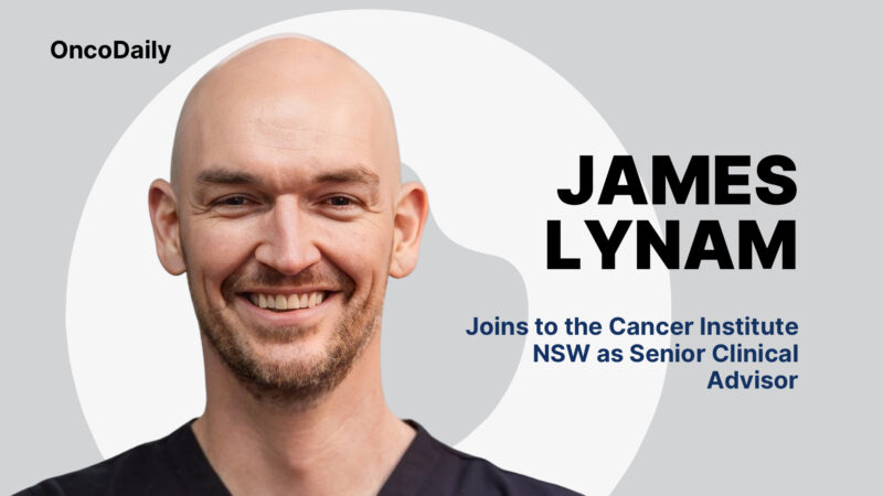 James Lynam Started New Role at Cancer Institute NSW as Senior Clinical Advisor