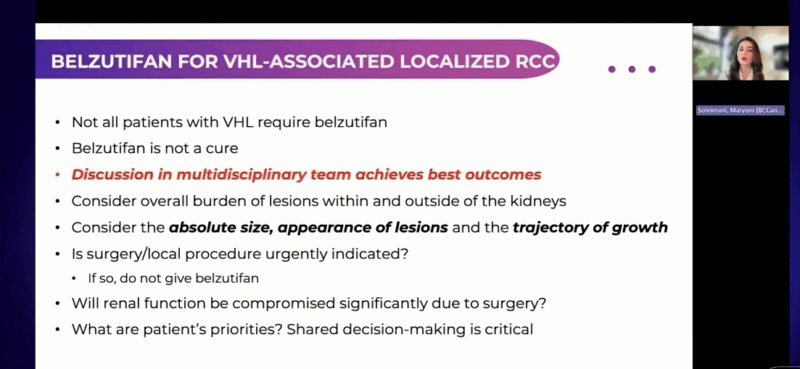 Maryam Soleimani’s Highlights from VIRO 2025 on VHL and Kidney Cancer