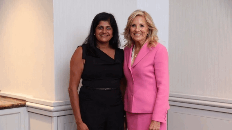 Shanthi Sivendran: Honored to Welcome Dr. Jill Biden at ACS Roundtables Membership Meetings