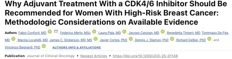 Sergio Cifuentes Canaval, CDK4/6 Inhibitors