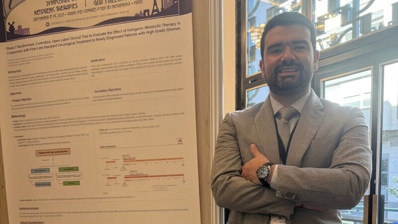 Martin Zapata Laguado: Honored to Present the Clinical Trial Abstract on Neuro-Oncology in Paris