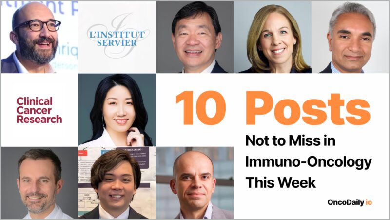 10 Must-Read Posts in Immuno-Oncology This Week