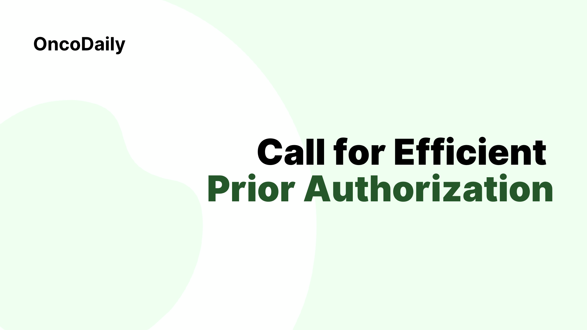 Prior Authorization