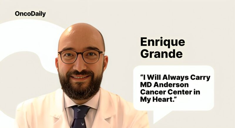 Enrique Grande: It is Time to Say Goodbye to MD Anderson Cancer Center Madrid