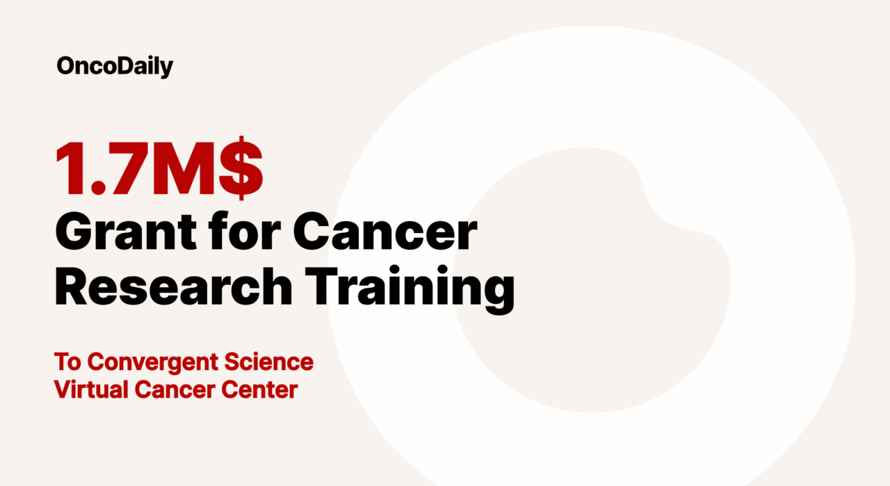 $1.7M Grant to Convergent Science Virtual Cancer Center to Advance Cancer Research Focused on Military Health