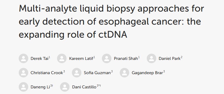 Multi-Analyte Liquid Biopsy